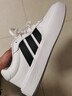 阿迪达斯 （adidas）板鞋男鞋 2025秋季新款运动鞋低帮透气休闲鞋耐磨轻便小白鞋 经典小白鞋/透气/晒图退10 41 （内长255mm） 实拍图