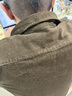 马登工装 美式休闲灯芯绒纯棉长袖衬衫叠穿内搭外套条绒衬衣男秋 深咖 M 实拍图