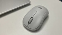 罗技（Logitech）M221 轻音鼠标 无线鼠标 办公鼠标 对称鼠标 带无线微型接收器 米白色 实拍图