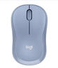 罗技（Logitech）M221 轻音鼠标 无线鼠标 办公鼠标 对称鼠标 带无线微型接收器 雾霭蓝 实拍图
