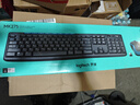 罗技（Logitech）MK275 键鼠套装 无线键鼠套装 办公键鼠套装 全尺寸 商务键鼠套装 带无线2.4G接收器 黑蓝色 实拍图