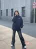 JEEP SPIRIT品牌羽绒棉服男女同款2026年新款冬季加厚面包服棉袄棉衣男士外套 藏青【男女同款】 L 实拍图