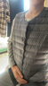 鸭鸭（YAYA）反季羽绒服男冬季轻薄羽绒背心内穿马夹男士保暖内胆薄款马甲KX 灰色 L /175 实拍图