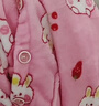 南极人儿童睡衣女童睡衣秋冬法兰绒套装中大童保暖家居服 粉色爱心160 实拍图