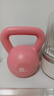 朗威壶铃哑铃女士健身家用器材男士竞技浸塑亚玲球提壶哑铃5-20磅健身 2.3kg =5LB/青色儿童老人推荐 实拍图