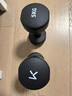Keep彩色浸塑哑铃男士健身家用器械肌肉塑形墨灰色 5kg*2 实拍图