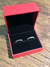 老凤祥情侣戒指纯足银男士女款对戒婚戒表白送女朋友老婆生日礼物纪念 波澜心动对戒【配品牌礼盒】 实拍图
