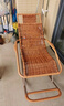 忆琳居藤椅摇椅躺椅大人摇摇椅躺椅阳台家用休闲藤编老人逍遥椅子摇摇椅 主图款加厚圆线 实拍图
