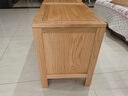 原始原素全实木床头柜橡木斗柜北欧现代简约双家用抽储物柜A3021 【橡木-原木色】床头柜 500*470*370mm 实拍图