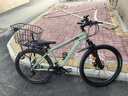 凤凰（Phoenix） 上海凤凰山地自行车成人男士女式学生变速宽胎越野赛车公路单车 钢架辐条轮绿【省力全轴承】 26寸24速【参考:158-188cm】 实拍图