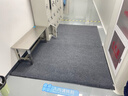 京东京造条纹拉绒入户垫 家用可裁剪除尘防滑吸水地垫进户门 灰色60*90cm 实拍图