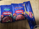 百味来Barilla传统意大利面2袋+肉酱1袋+罗勒1袋意面酱家庭组合5人份 实拍图