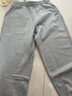 盖璞男装2025秋季新款胶印LOGO松紧腰宽松抓绒卫裤束脚裤786421 实拍图