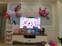 倍欢喜 生日场景布置套餐儿童装饰品男孩女孩派对库洛米小马宝莉背景墙 小马宝莉-生日套餐-投屏款 实拍图