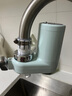 海尔（Haier）净水器水龙头过滤器家用直滤饮用水自来水滤水器前置过滤器厨房卫生间用除余氯三挡出水可清洗滤芯 风吟绿 一机4芯 实拍图