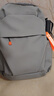 回力双肩包男防泼水电脑背包大学生书包休闲轻便大容量通勤出差旅行包 灰色【升级USB接口+便捷耳机孔】 实拍图