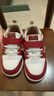 江博士学步鞋运动鞋秋季男女童舒适休闲国货儿童鞋B14243W001米/红28 实拍图