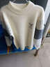 啄木鸟毛衣男士装秋冬季衫线非羊加厚毛衫保暖打底针织衫衣服 20736/1968米白 2XL 实拍图