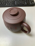 藏壶天下紫砂杯子宜兴原矿手工茶杯大容量水杯隔舱过滤茶水分离杯办公盖杯 君子怀德 实拍图