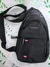 新款牛津布包潮流商务胸包男女单肩包帆布休闲背包防刮耐磨斜挎包 黑色【简约时尚】 实拍图