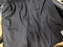 猫霓冰丝短裤男士夏季2025新款速干工装五分大裤衩宽松休闲运动中裤子 黑色+深灰【主图款】 XL 【建议体重110-140斤左右】 实拍图