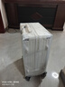 DULA高颜值带杯架行李箱拉杆箱旅行箱小型登机箱密码箱子皓月白20英寸 实拍图