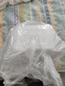 美丽雅 一次性饭盒方形750ml*20套 食品用快餐打包野餐盒带盖碗可微波 实拍图