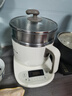 小熊（Bear）电煮锅 电蒸锅 小电锅 宿舍多功能锅 304不锈钢 0涂层可预约保温家用 蒸煮一体 DRG-C12N7 配蒸笼 实拍图