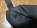 马可·莱登单肩包男机车斜挎背包运动潮流胸包骑行腰包手机包包MR5860典雅黑 实拍图