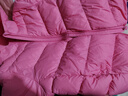 笛莎（DEESHA）童装女童2025秋冬短款三防轻薄羽绒服外套 樱桃红 140 实拍图