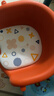 日康（rikang）宝宝餐椅 叫叫椅婴儿学坐椅多功能儿童吃饭餐桌 RK-X2009-2 橙色 实拍图