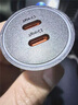 倍思 车载充电器 双口60W超级快充点烟器一拖二车充头转换器适配苹果17/16华为小米 实拍图