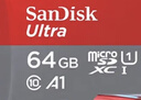 闪迪（SanDisk）64GB TF（MicroSD）内存卡 A1 U1 C10 至尊高速移动版存储卡 读速140MB/s 手机平板游戏机内存卡 实拍图