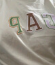 GAP女装2025夏季新款纯棉彩色胶印logo短袖T恤常规休闲上衣765994 灰白色 XL (175/92A) 亚洲尺码 实拍图