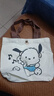 小熊帆布包女学生便携上班帆布兜手提包手拎便当帆布袋 帕恰狗（带按扣）活动 实拍图