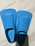 英发（YINGFA）脚蹼游泳训练短脚蹼浮潜自由泳儿童脚蹼脚掌成人潜水专业蛙鞋 黄色 XXS（34-36码） 实拍图
