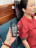 奥克斯（AUX）颈椎按摩器肩颈按摩仪按摩枕头颈椎肩颈腰全身热敷背部按摩垫送长辈父母生日礼物中秋节礼品实用 【豪华PRO】手持遥控+高能磁石+可拆洗布套+车载 实拍图