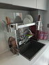 佳帮手新款厨房水槽置物架不锈钢水槽架沥水架碗碟架碗盘收纳架单层长65 实拍图