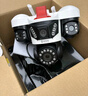 镭威视4g三摄像头室户外终身免流量监控器家用无需连wifi手机远程360度无死角带高清夜视全景不网线农村 实拍图