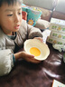 licheers宝宝餐盘儿童学吃饭硅胶吸盘一体婴儿辅食训练蛋花碗 实拍图