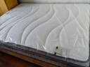 网易严选93%天然乳胶床垫床褥抗菌防螨双人床垫加厚款 150*200*7-8cm绿色 实拍图