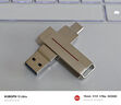 联想（Lenovo）生态品牌异能者32GB Type-C USB3.2 U盘 F502 MAX 银色150MB/s手机电脑两用360°旋转双接口优盘 实拍图