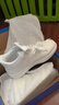 回力男鞋百搭透气小白鞋男士春秋透气高帮板鞋男运动休闲鞋男 白色 41 实拍图