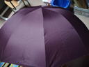 天堂伞加大号超大雨伞男女三人10骨黑胶防晒遮阳伞广告伞企业定制logo伞 【10骨3人大伞】酒红色 实拍图