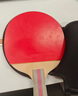 红双喜 三星横拍（京仓速发+6球+拍套）乒乓球拍H3002横拍单拍 实拍图