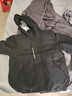 啄木鸟（TUCANO）外套男衣服春秋季新款潮加绒工装高级感衣服黑武士三合一冲锋夹克 JK802-1黑色(加绒秋冬款) L 实拍图