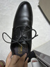 回力(Warrior)商务休闲男鞋百搭鞋子男英伦皮鞋男2413黑色(增高） 39 实拍图