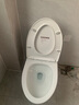 恒洁（HEGII）马桶 家用虹吸式大冲力坐便器 速冲节水防臭 静音降缓盖板 包安装 【三坑距】一级水效HC0513PT 305坑距（适用300-345mm） 实拍图