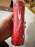 虎牌（TIGER）梦重力轻量便携不锈钢保温保冷水杯MMP-B30C-RP浆果红300ml 实拍图