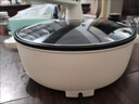 美的（Midea）电炒锅 电火锅 电蒸锅 电煮锅 家用多用途炒菜专用锅 4L一体电热锅不粘锅 HGE2811B 配蒸笼木铲 实拍图